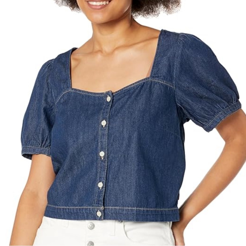 Levi's womens Simone Short Sleeve Blouse